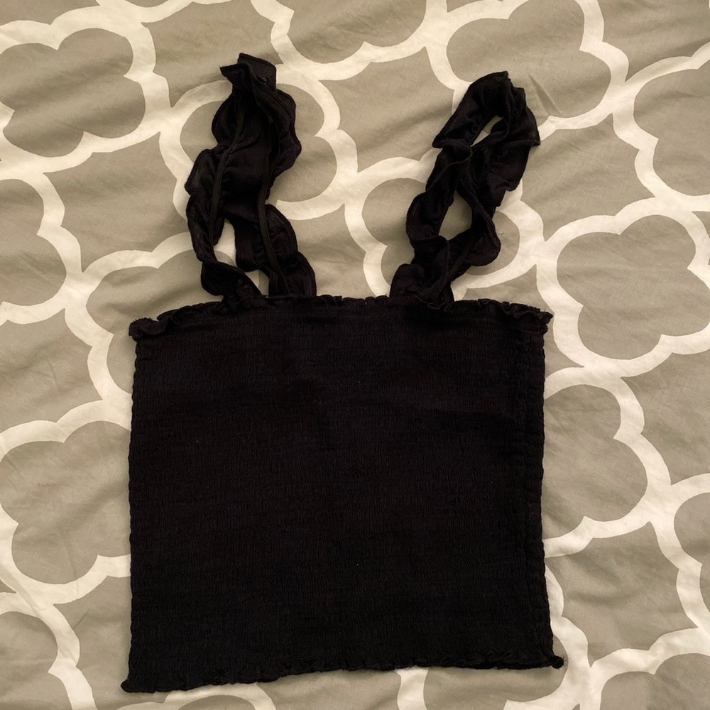 Black aerie tank top